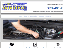 Tablet Screenshot of familyautorepairplus.com